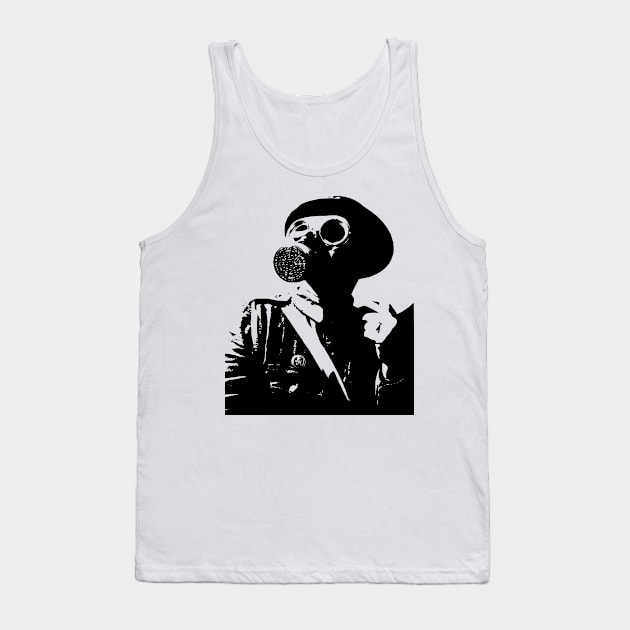 Gas Mask Tank Top by equiliser